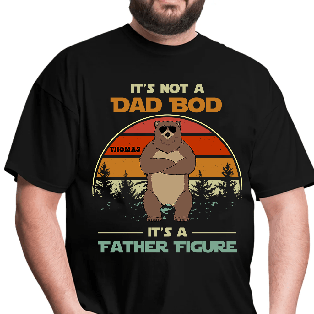 It Is Not A Dad Bod - Personalized T-Shirt Dog Lover Custom Unisex