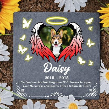 Custom Pet Memorial Stone - Personalized Garden Marker