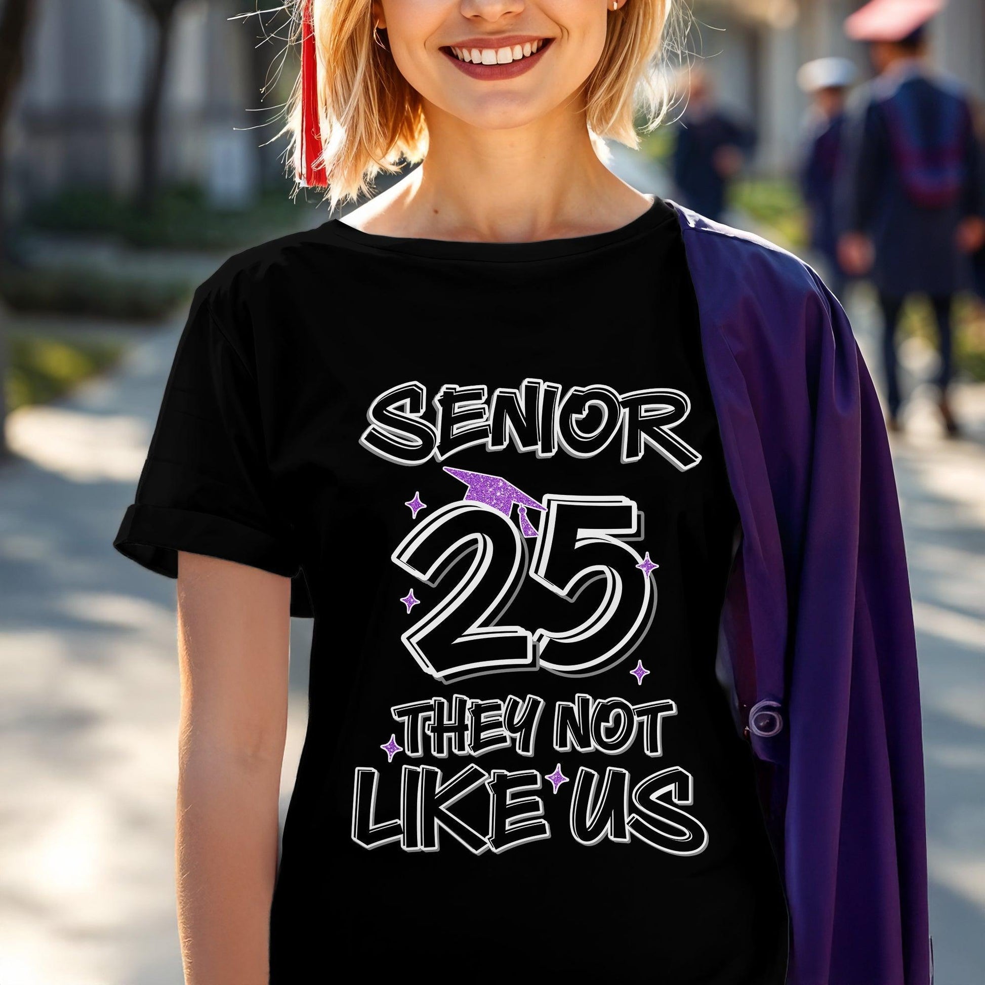 Senior Graduation Class Of 2025 T-Shirt - Graduation Unisex T-Shirt