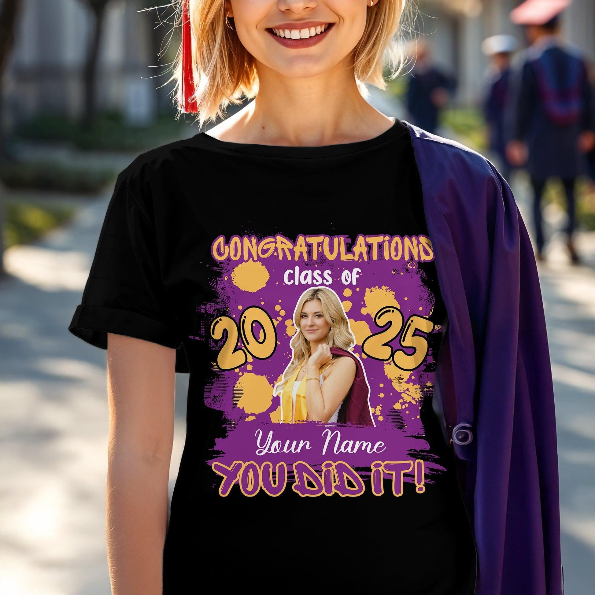 Congratulations You Did It T-Shirt - Graduation Unisex T-Shirt
