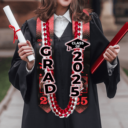 Ribbon Lei Graduation Gifts - Color Graduation Lei