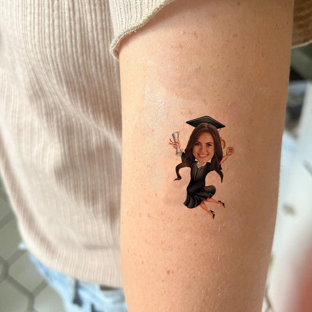 Funny Graduate Class Of 2025 Tattoos - Graduation Party