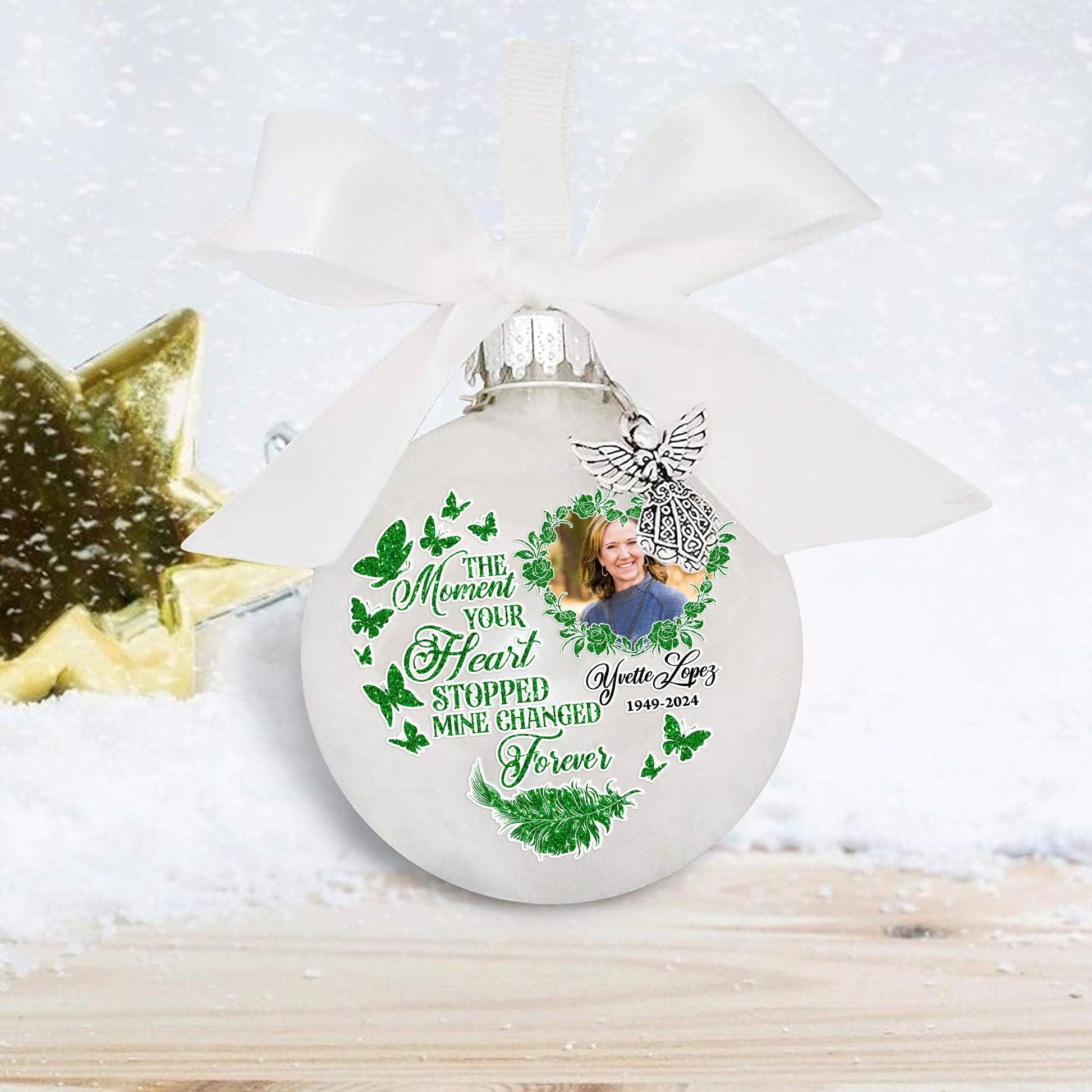 Angel Hanging Memorial Ornament - Heaven Keepsake Gift