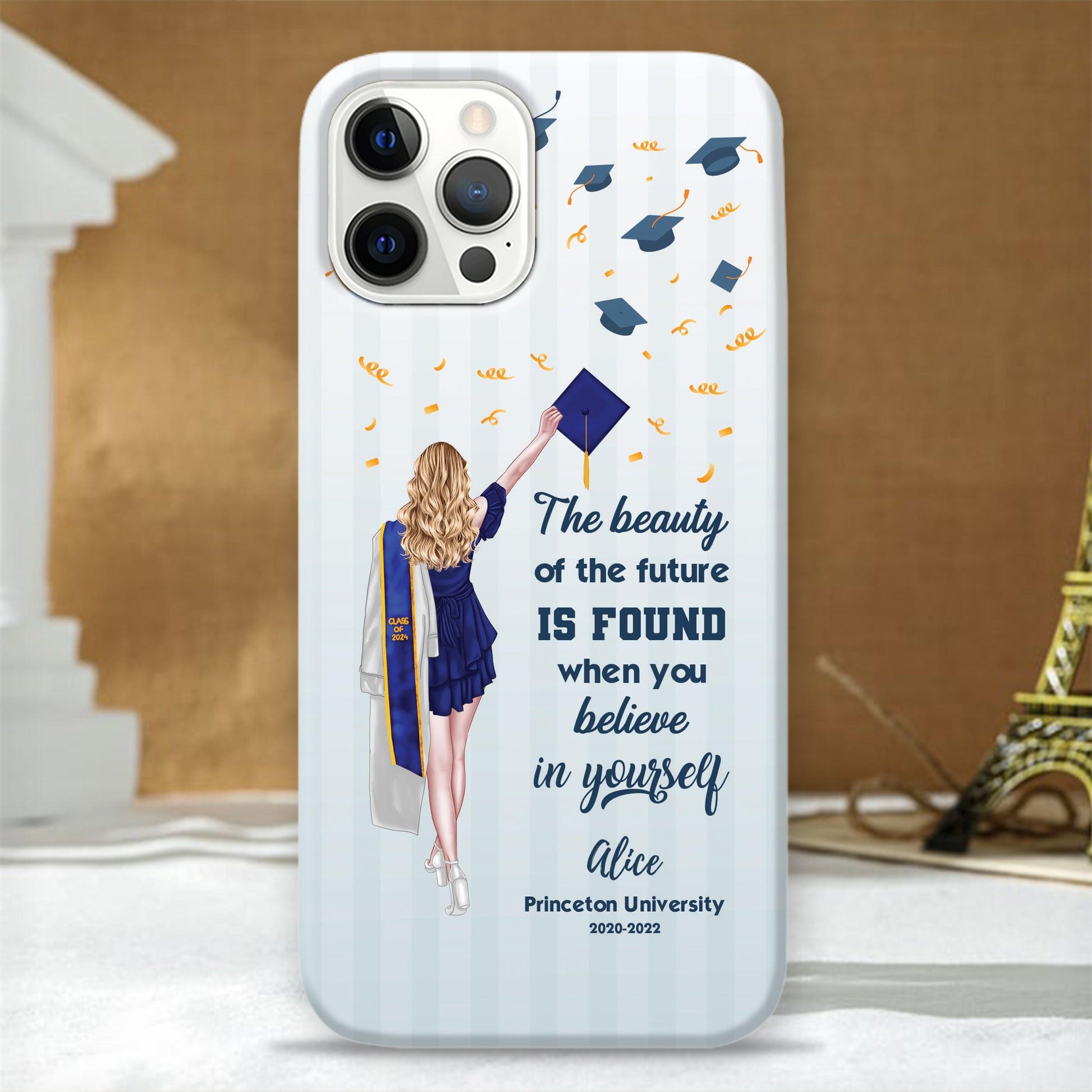 The Beauty Of The Future - Personalized Custom Phone Case
