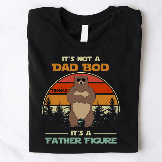 It Is Not A Dad Bod - Personalized T-Shirt Dog Lover Custom Unisex