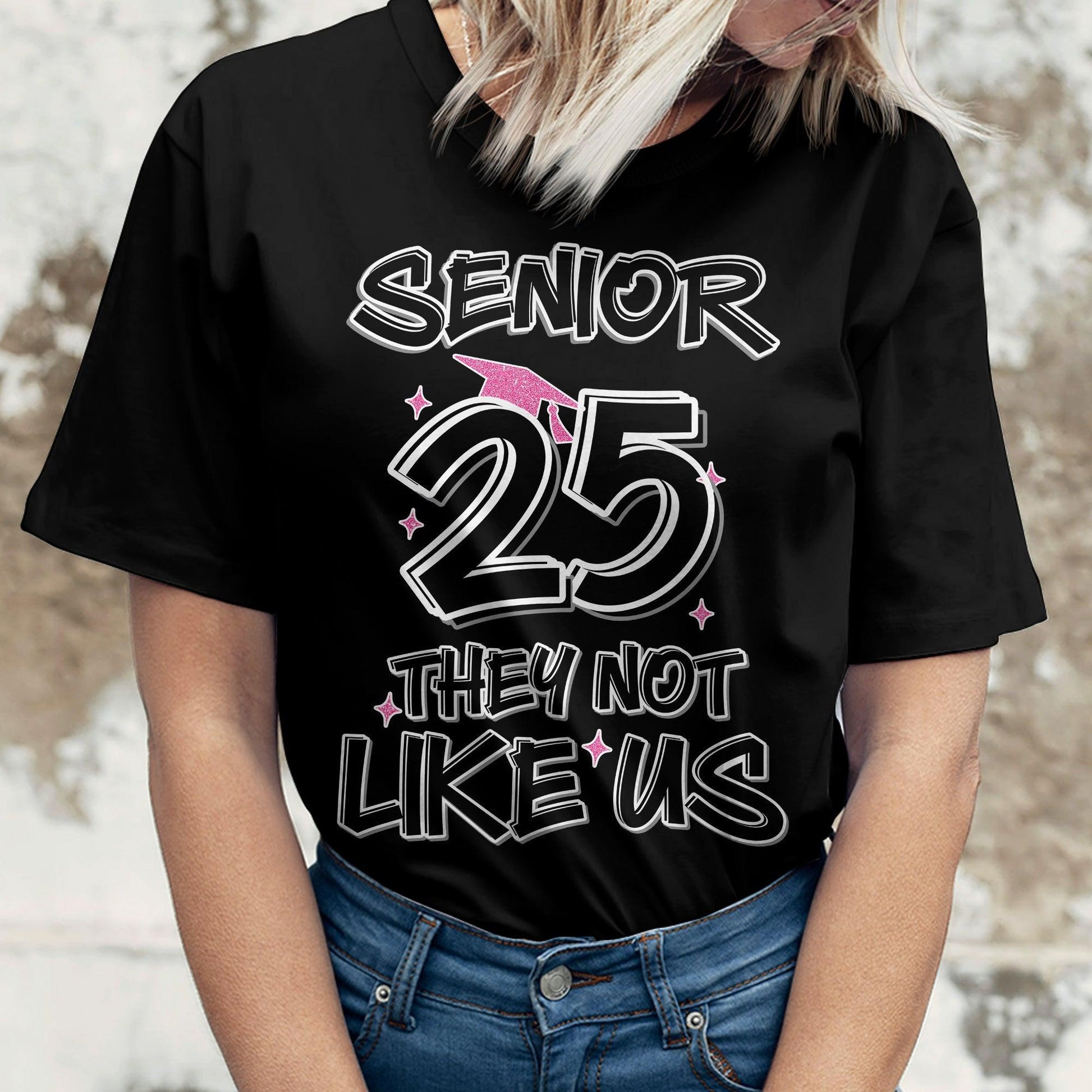 Senior Graduation Class Of 2025 T-Shirt - Graduation Unisex T-Shirt