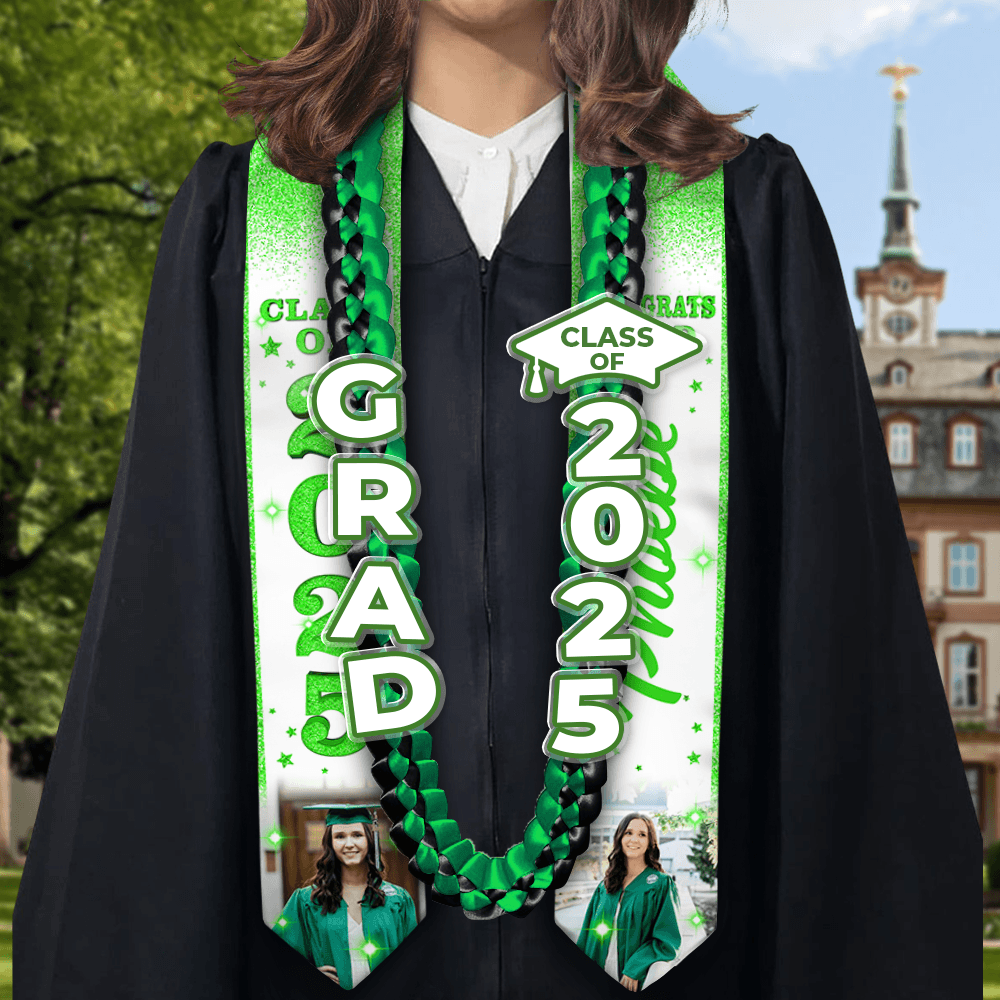Ribbon Lei Graduation Gifts - Color Graduation Lei