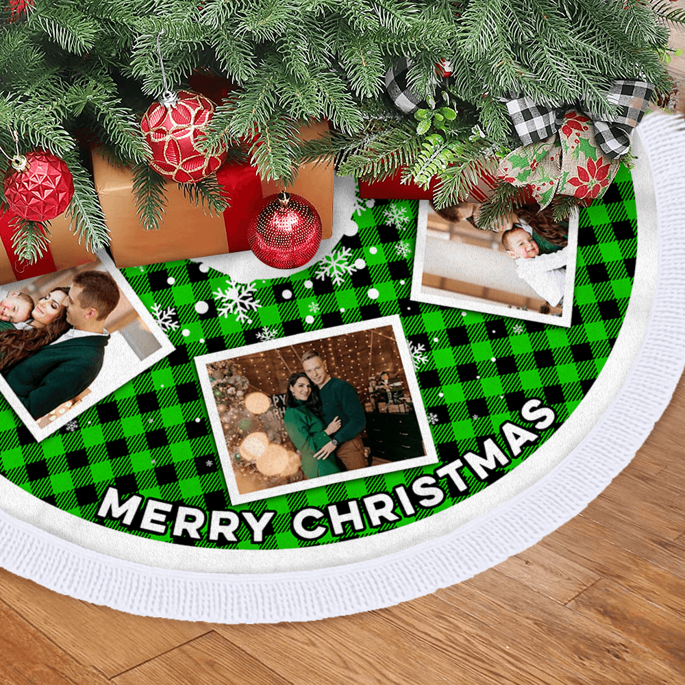 Christmas Tree Skirt - Personalized Home Decor - Tree Cover