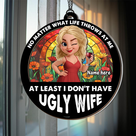 Love You Forever - Personalized Custom Suncatcher - Personalized Hanging Acrylic