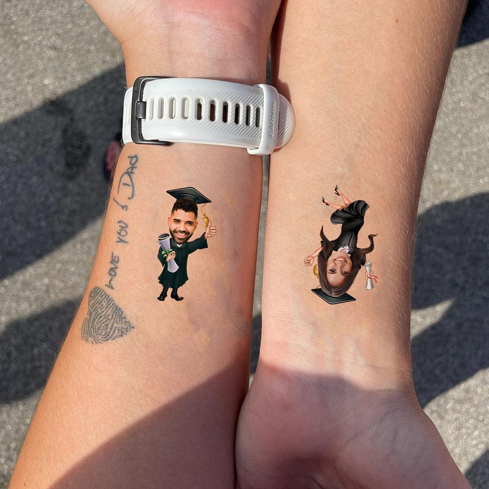 Funny Graduate Class Of 2025 Tattoos - Graduation Party