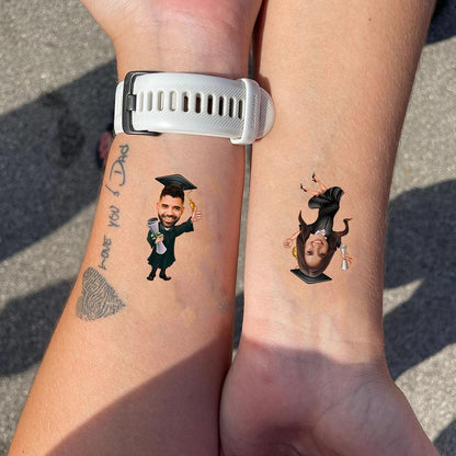 Funny Graduate Class Of 2025 Tattoos - Graduation Party