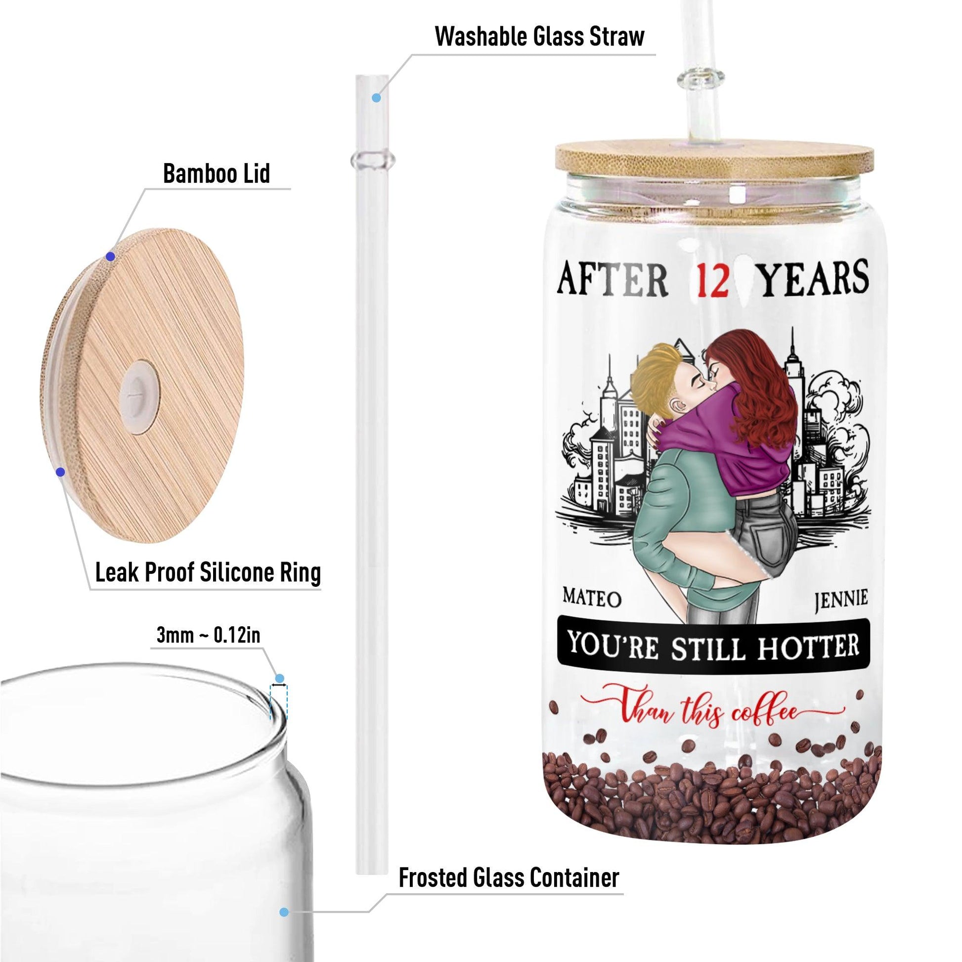 After Many Years, You're Still Hotter Than This Coffee - Custom Bottle