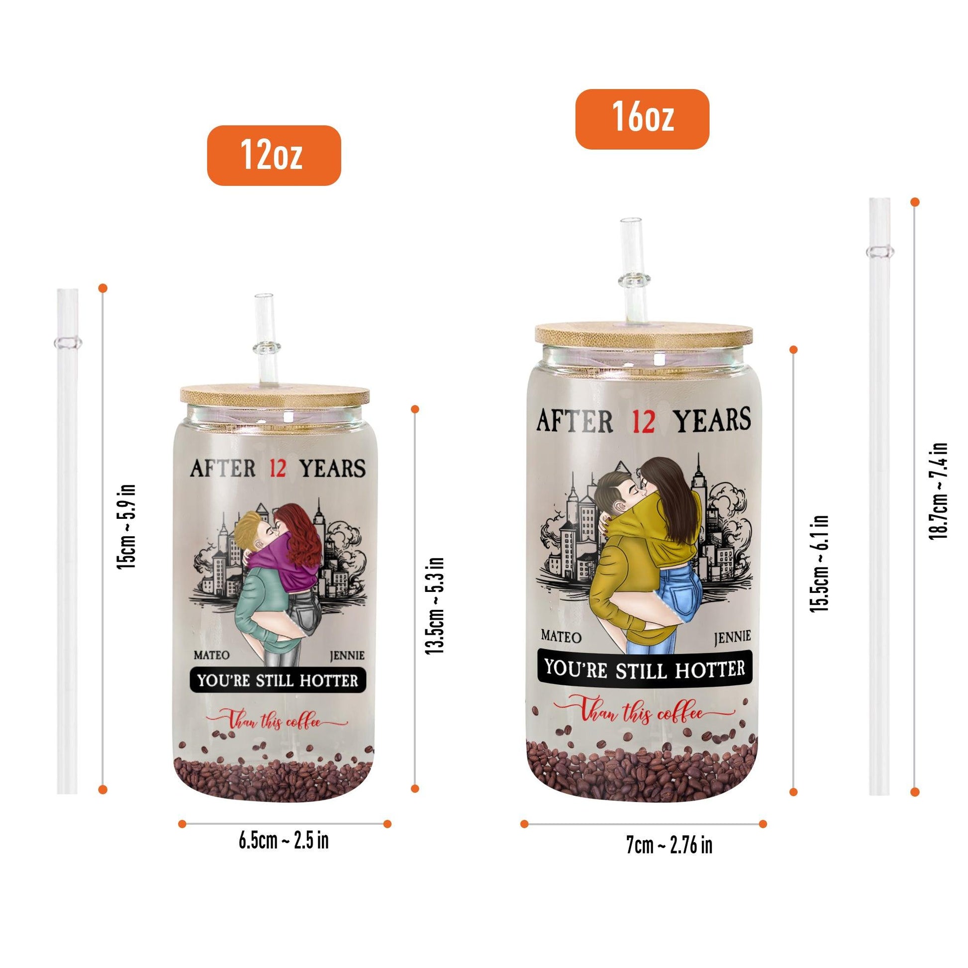 After Many Years, You're Still Hotter Than This Coffee - Custom Bottle