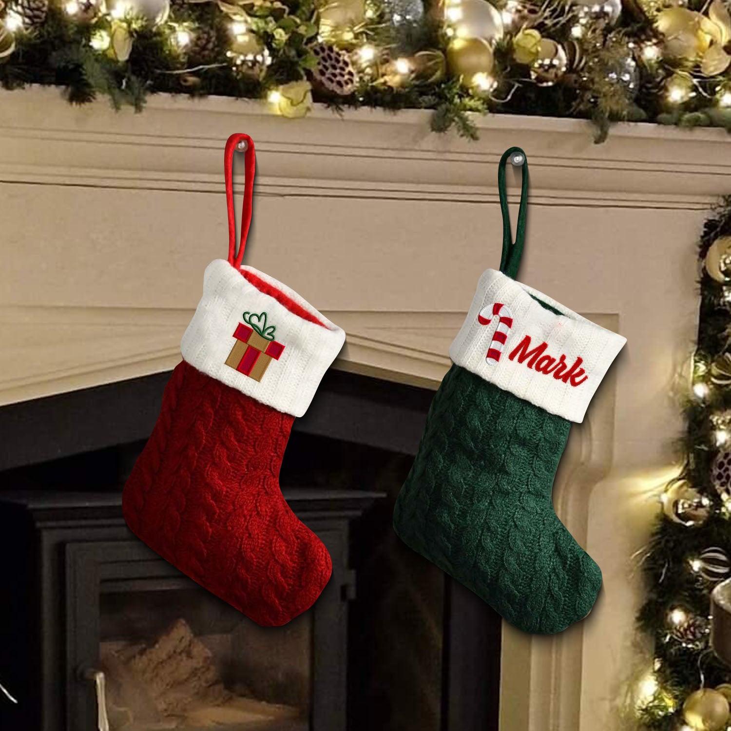 Best Cozy Embroidered Stockings - Christmas Gift For Family