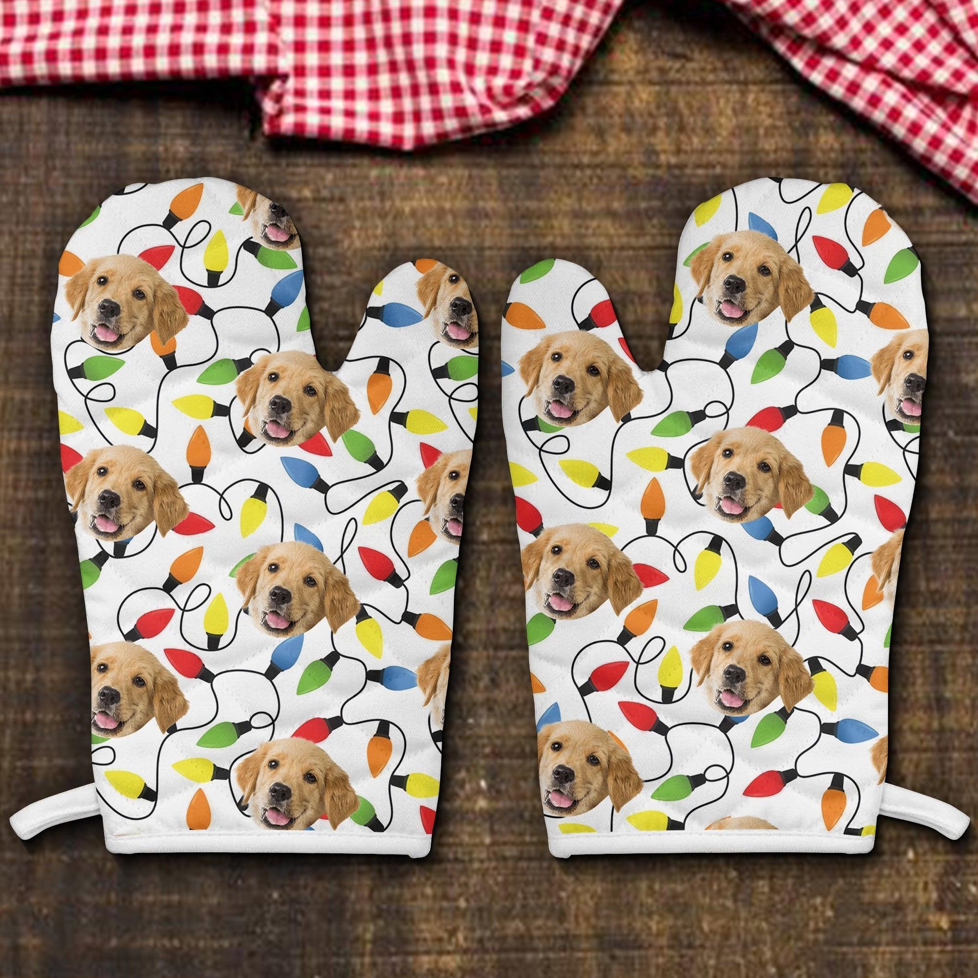 Best Moments of Your Pets & Family - Custom Oven Mitts