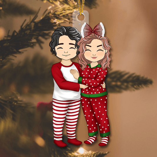 Couple Christmas Gift - Personalized Acrylic Ornament