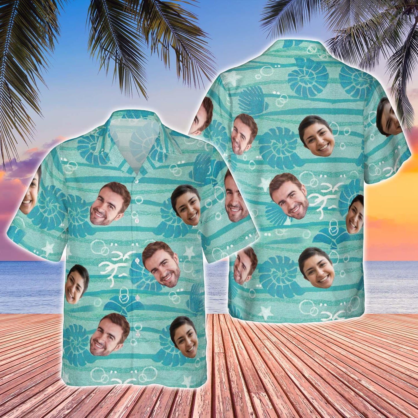 Personalized Deep Ocean Shirt - Funny Summer Vacation Hawaiian Shirt