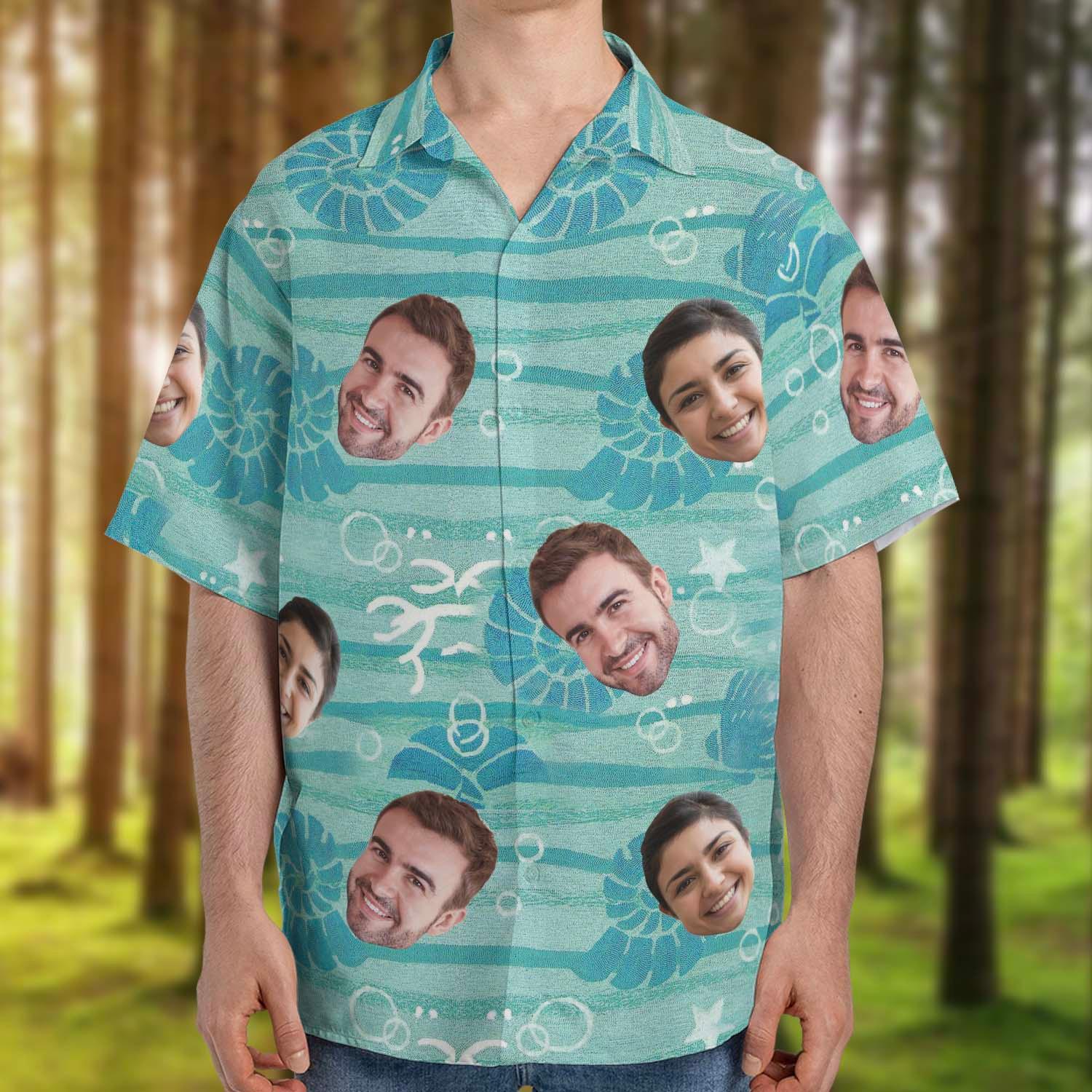 Personalized Deep Ocean Shirt - Funny Summer Vacation Hawaiian Shirt