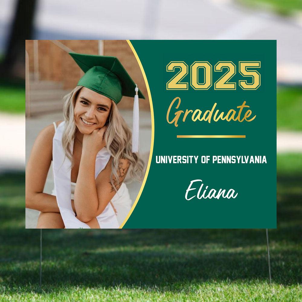 Class Of 2025 Graduate - Personalized Graduation Lawn Sign