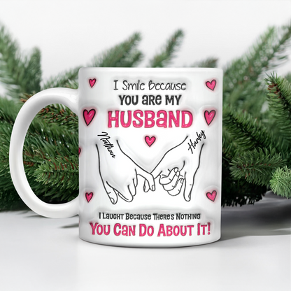 I Laugh Because There's Nothing You Can Do About It! - Personalized Custom 3D Inflated