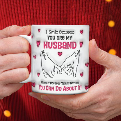 I Laugh Because There's Nothing You Can Do About It! - Personalized Custom 3D Inflated