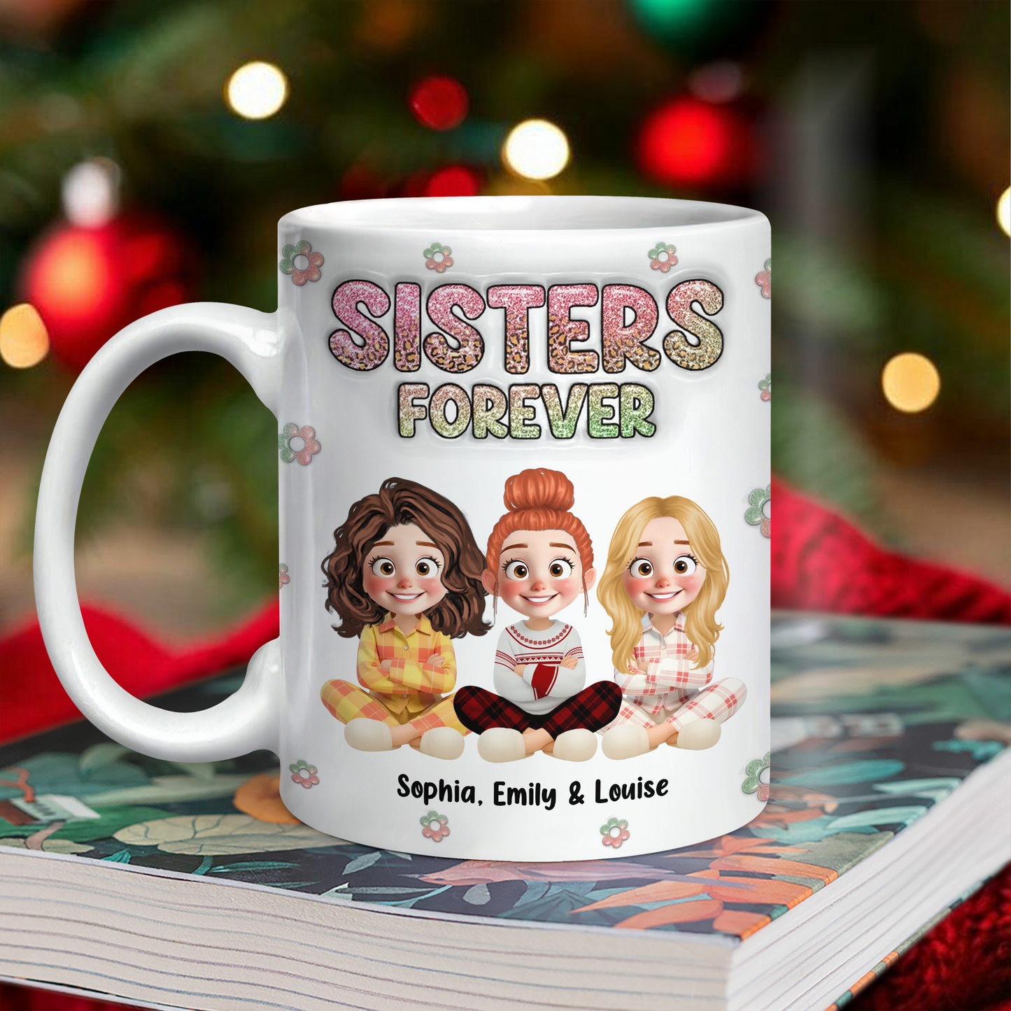 Bestie Forever - Personalized Custom 3D Inflated