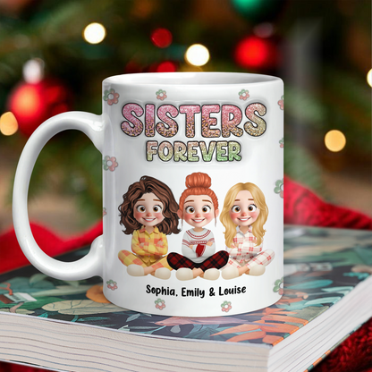 Bestie Forever - Personalized Custom 3D Inflated