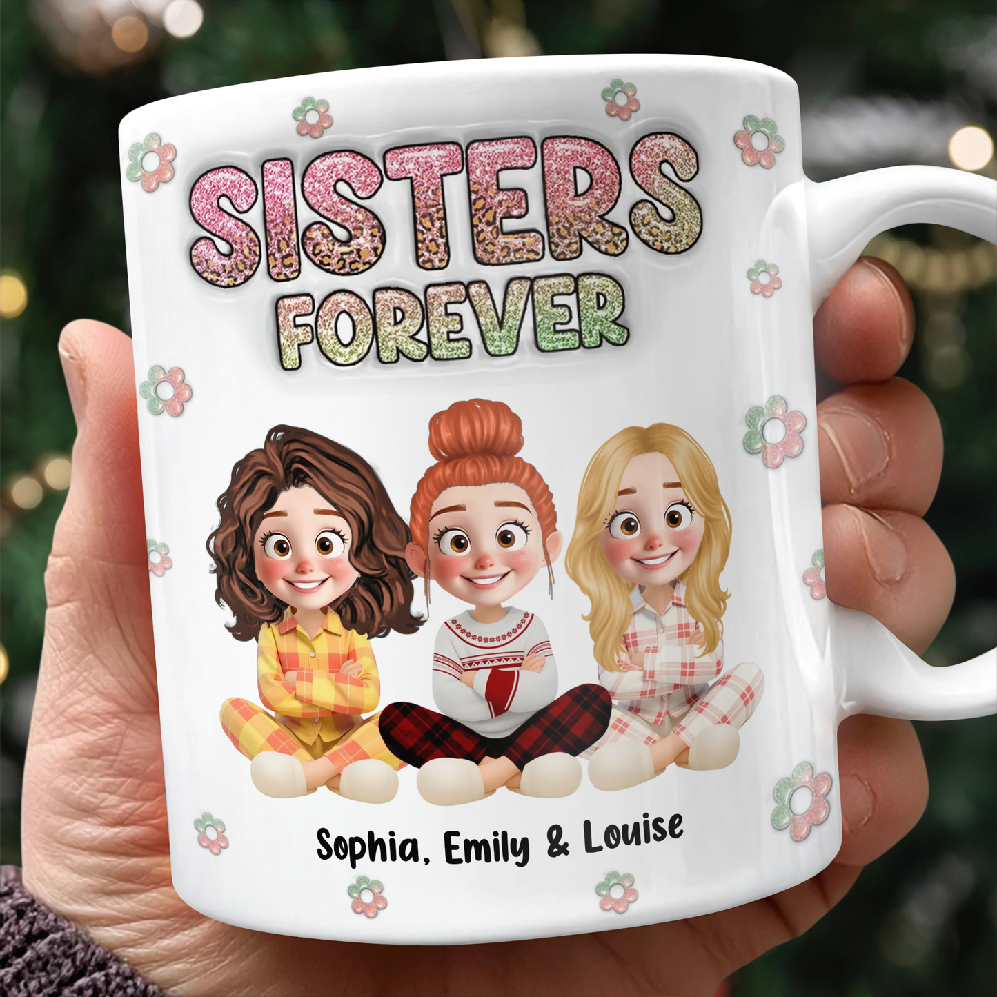 Bestie Forever - Personalized Custom 3D Inflated