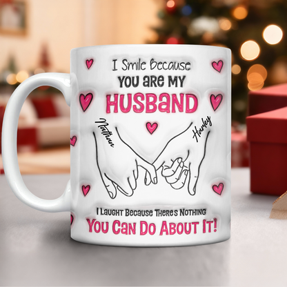 I Laugh Because There's Nothing You Can Do About It! - Personalized Custom 3D Inflated