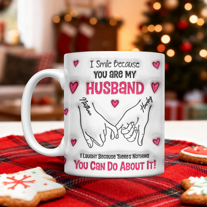 I Laugh Because There's Nothing You Can Do About It! - Personalized Custom 3D Inflated