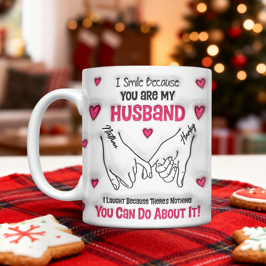 I Laugh Because There's Nothing You Can Do About It! - Personalized Custom 3D Inflated