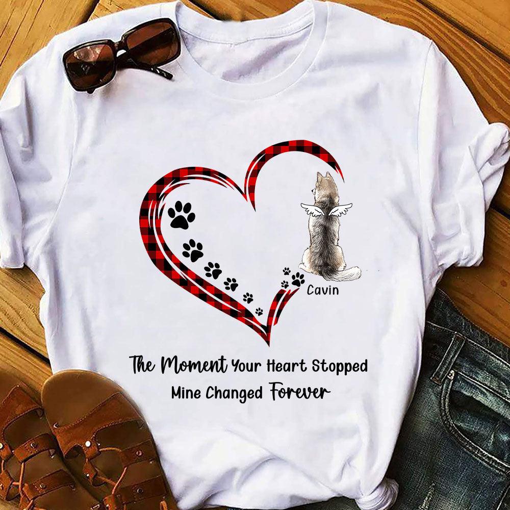 Personalized Memorial Road Heart - Personalized Custom Unisex T-Shirt