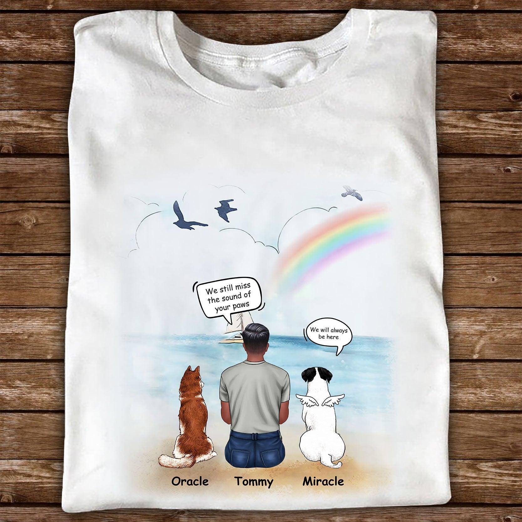 Personalized Memorial Gift I Miss You - Personalized Custom T-Shirt