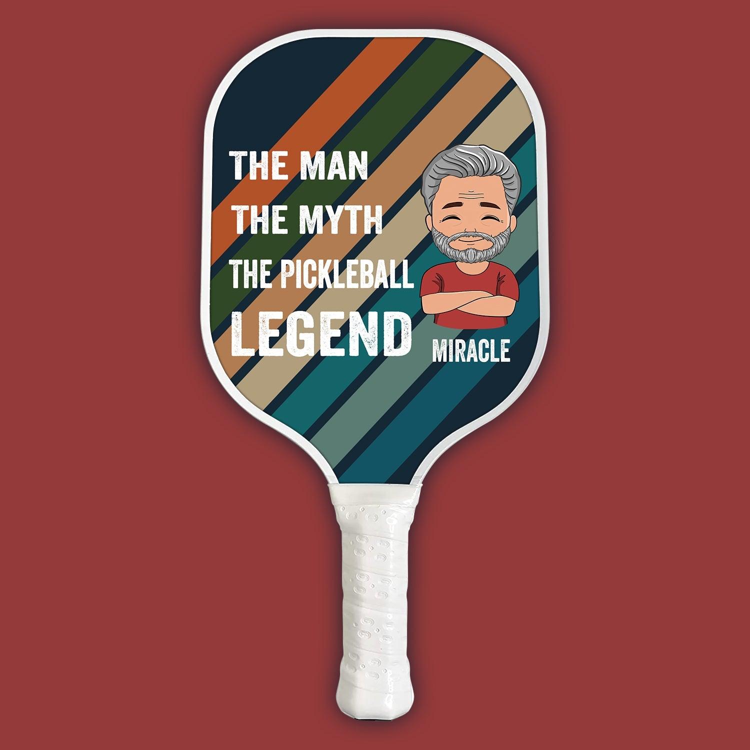 Personalized Pickleball Paddle - The Man The Myth The Pickleball