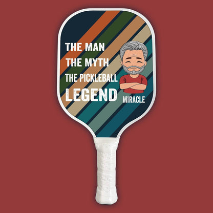 Personalized Pickleball Paddle - The Man The Myth The Pickleball
