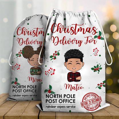 Personalized Christmas Sack - Christmas Special Delivery Bag