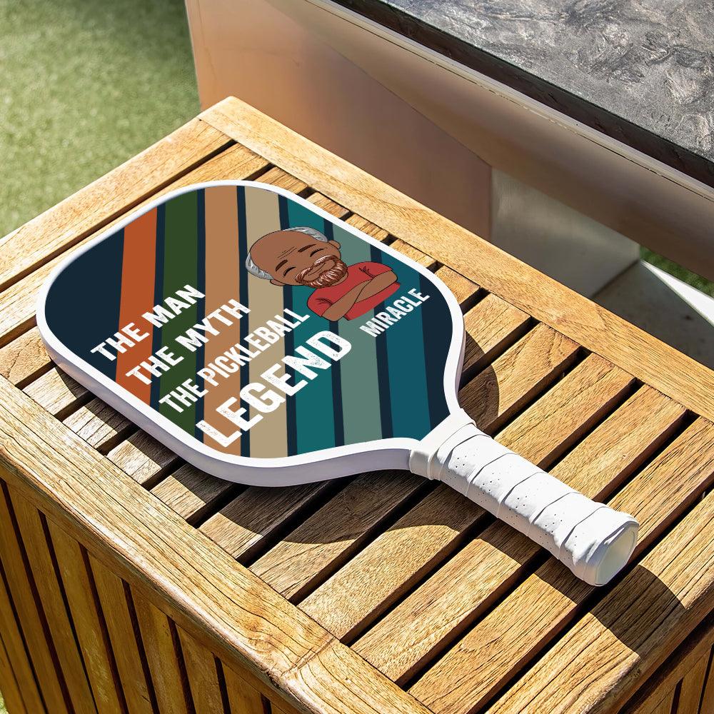 Personalized Pickleball Paddle - The Man The Myth The Pickleball