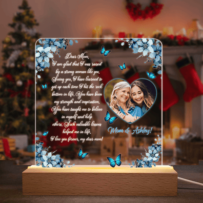 Mother & Daughter Moments - Butterflies & Flowers Light