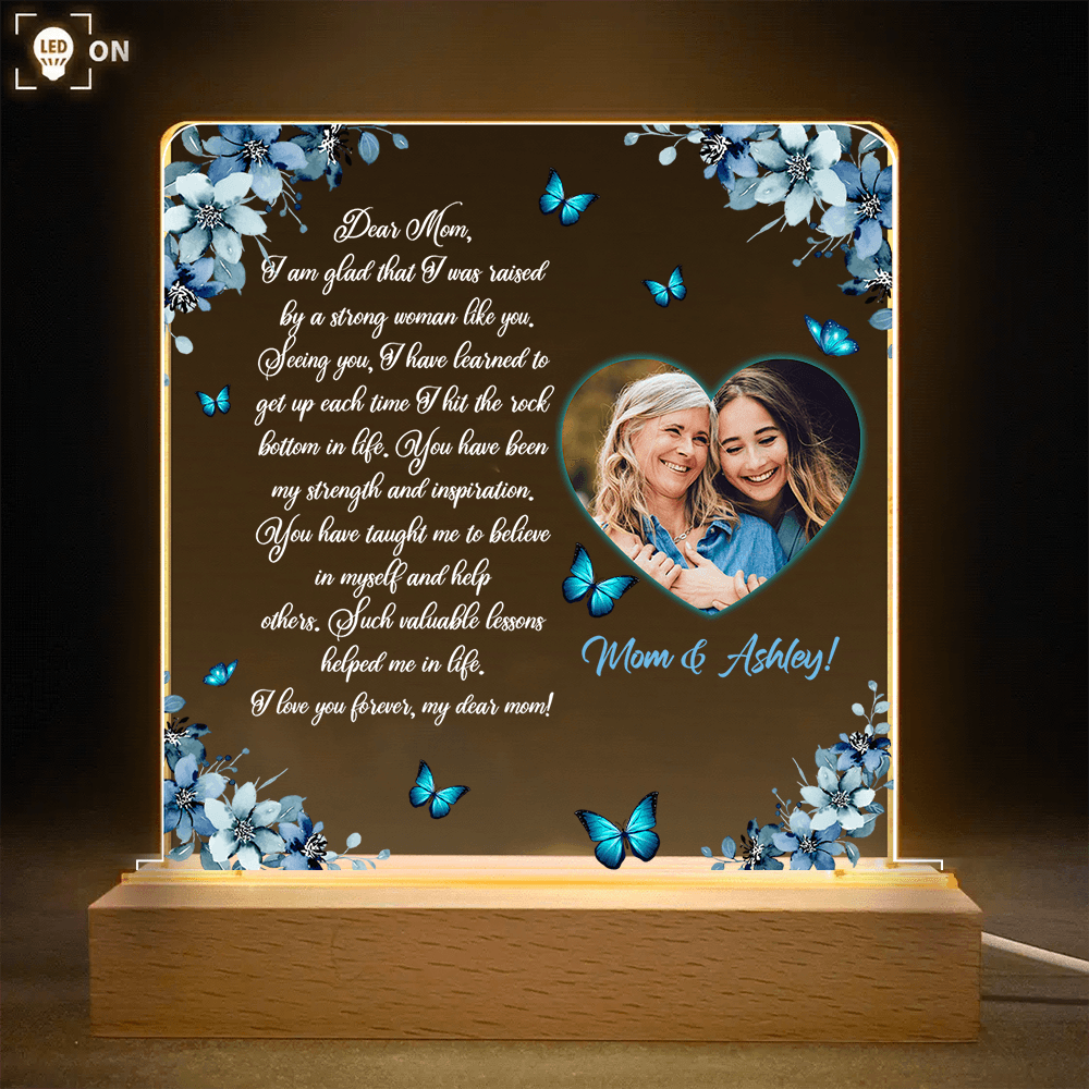 Mother & Daughter Moments - Butterflies & Flowers Light