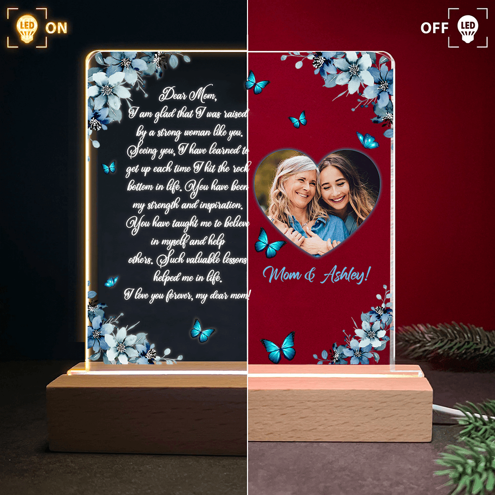 Mother & Daughter Moments - Butterflies & Flowers Light