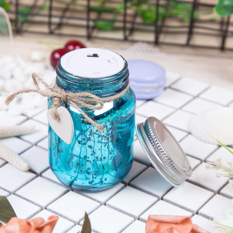 Personalized Memorial Jar Light - Your Wings Were Ready But Not