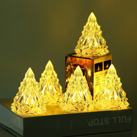 Acrylic Christmas Tree Light - Holiday Party Xmas Gift For All