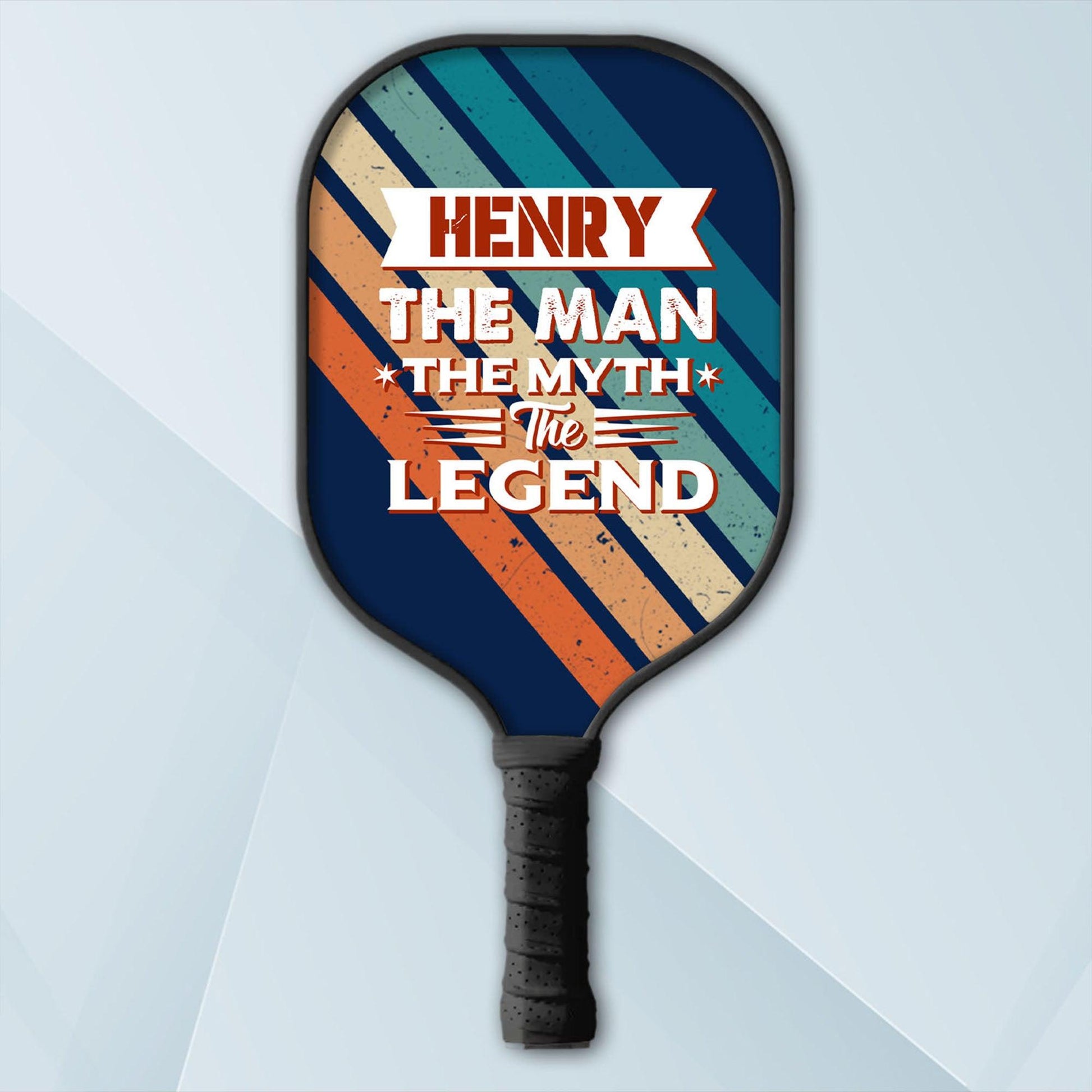Personalized Pickleball Paddle - The Man The Myth The Legend Name