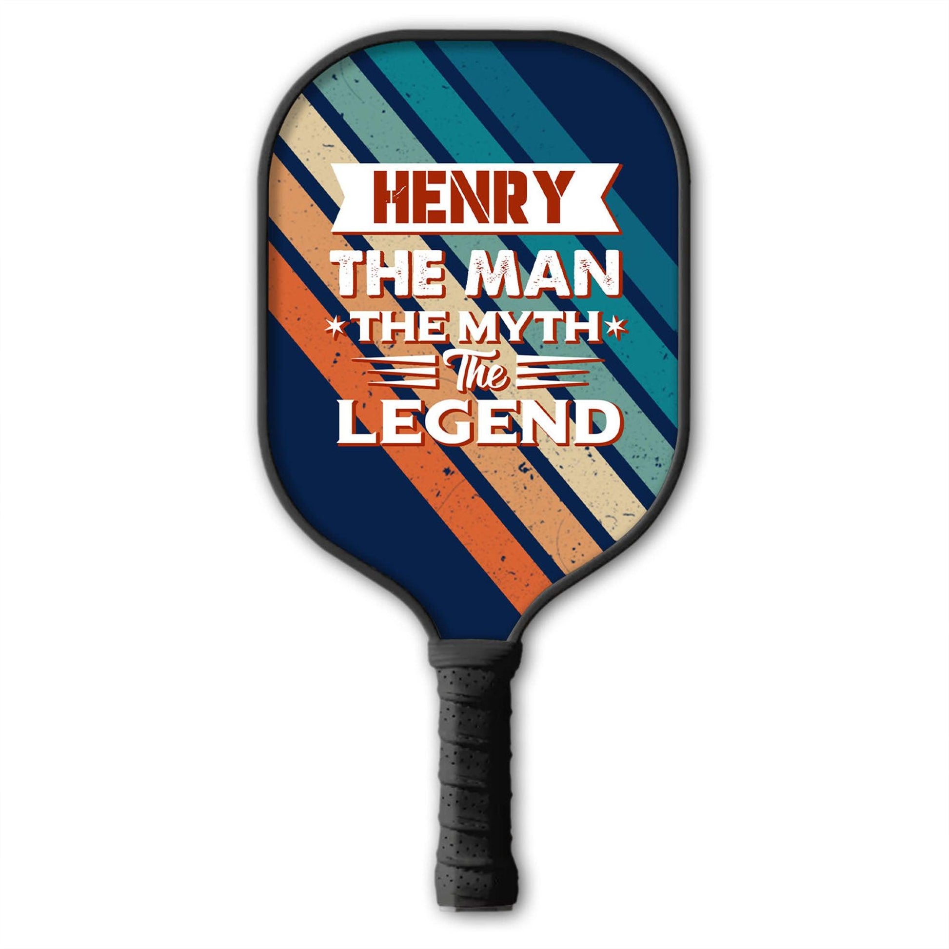 Personalized Pickleball Paddle - The Man The Myth The Legend Name