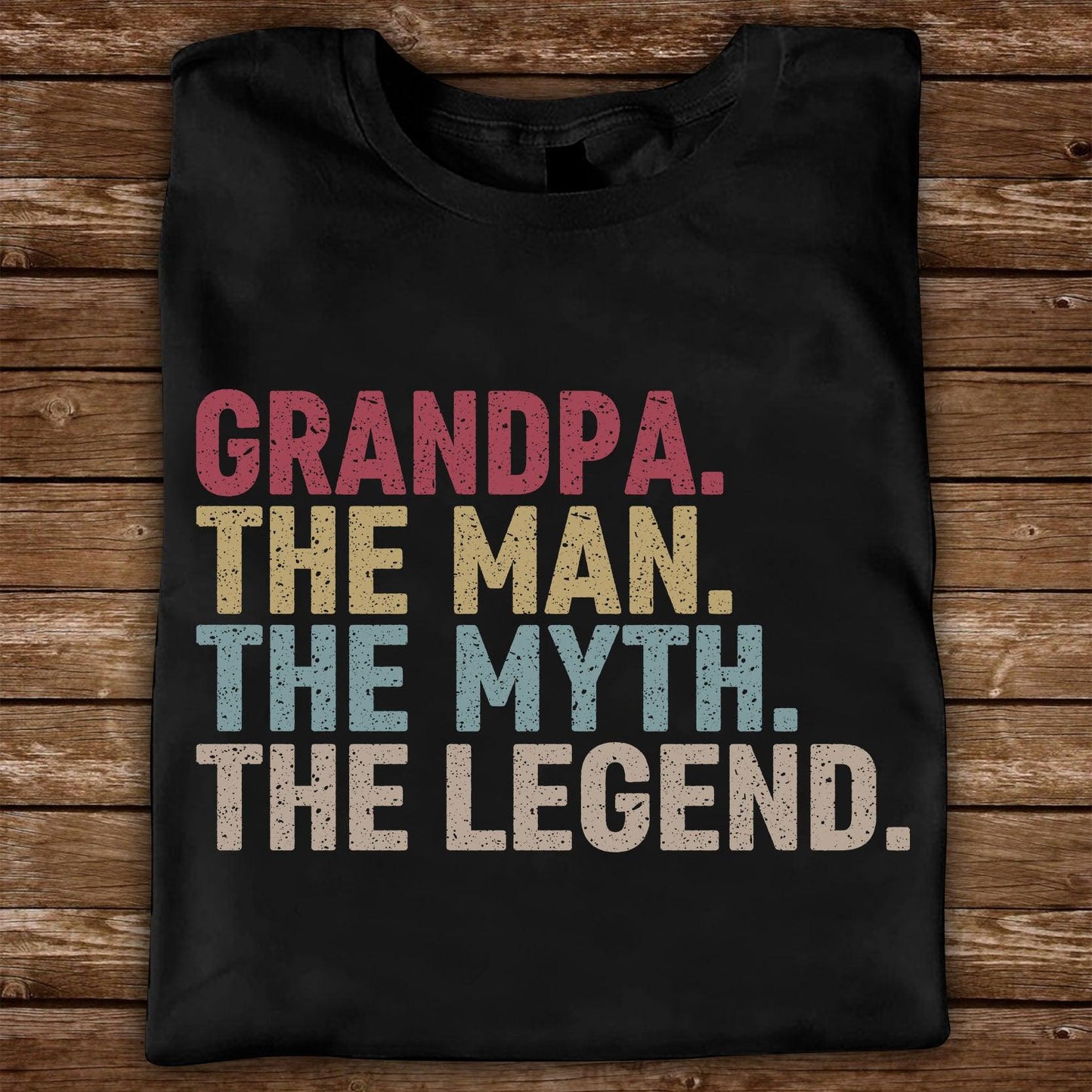 Personalized The Man The Myth The Legend - Custom Unisex T-shirt - Evridwearcustom