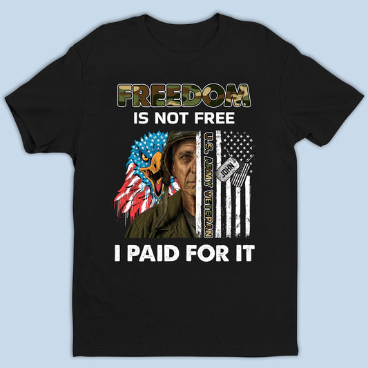 Personalized Military Branch T-Shirt - Personalized Custom T-Shirt