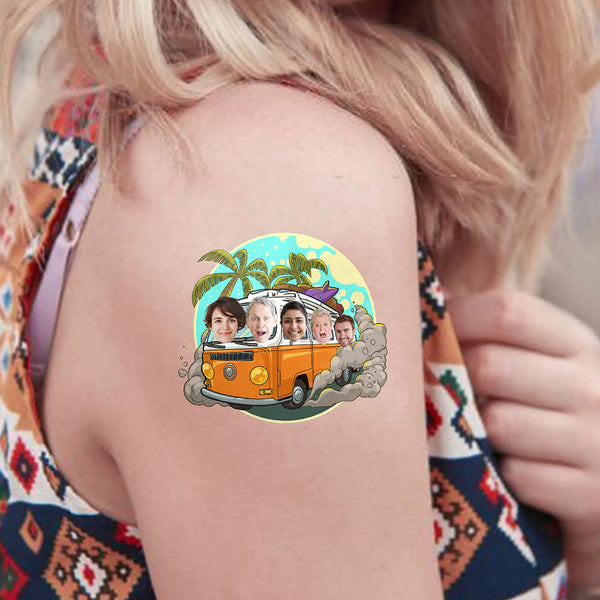 Personalized Upload Photo Custome Name And Text Back To School