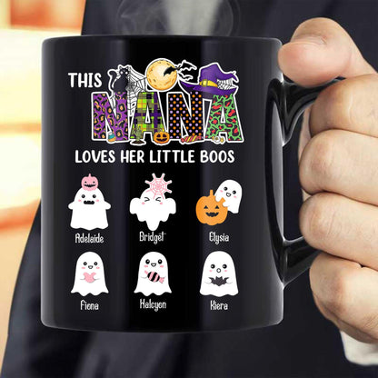 This Nana Loves Her Little Boos Mug - Personalized Halloween