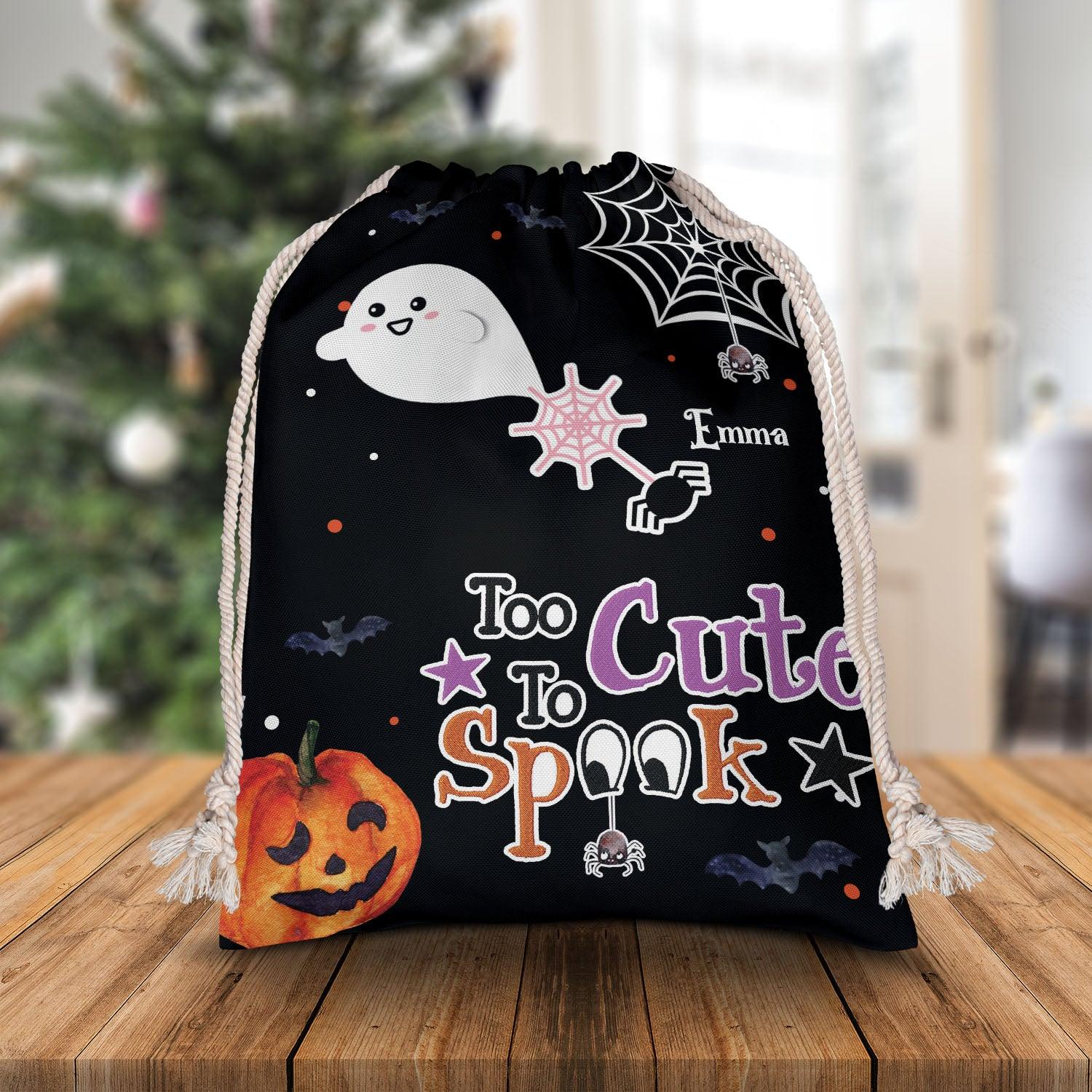 Too Cute Little Boos Trick Sack - Personalized Custom Trick Sack