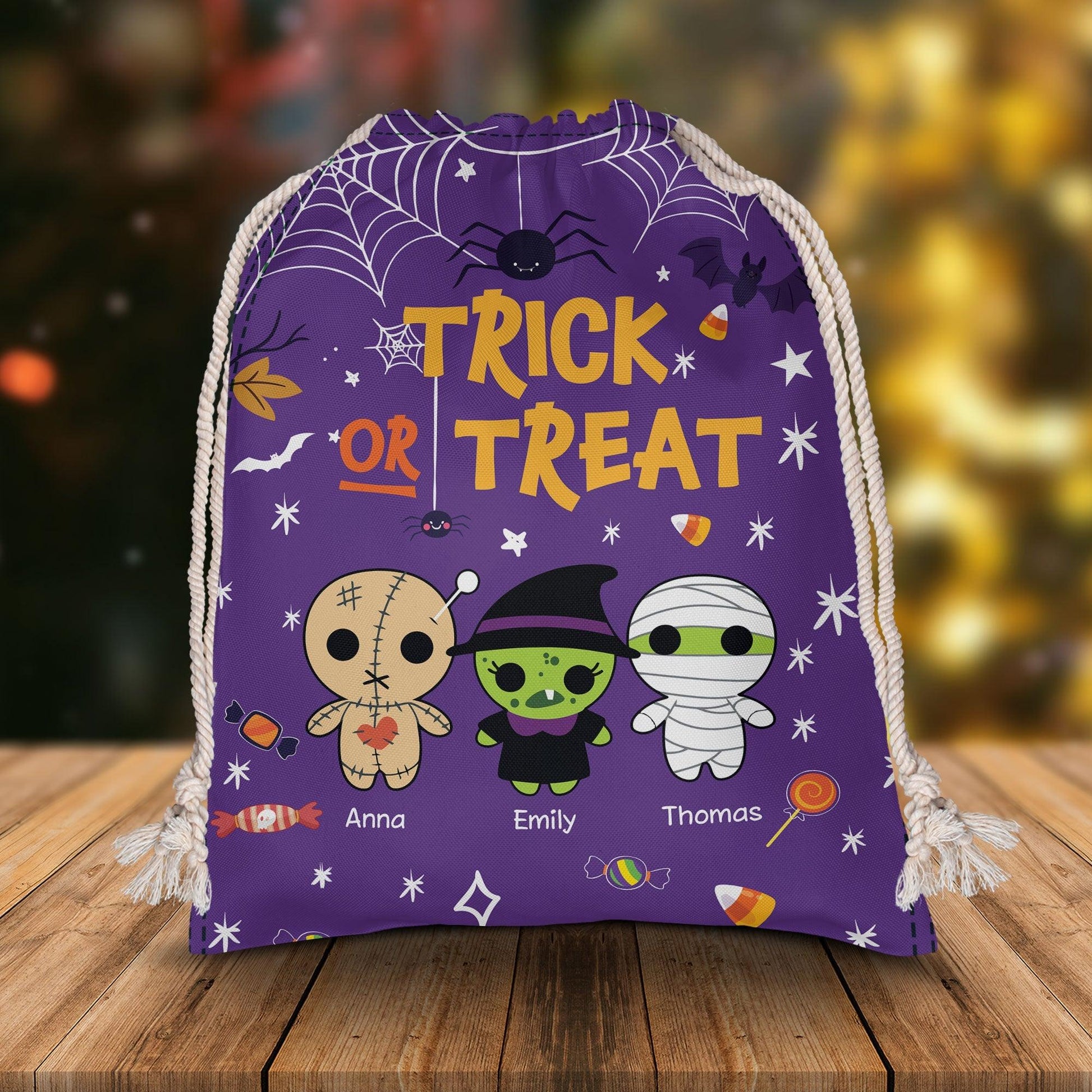 Little Monsters Trick Sack - Personalized Custom Trick Sack